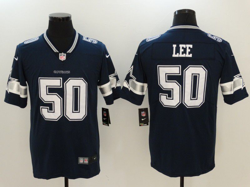 Men Dallas Cowboys #50 Sean Lee Blue Nike Vapor Untouchable Limited NFL Jerseys->dallas cowboys->NFL Jersey
